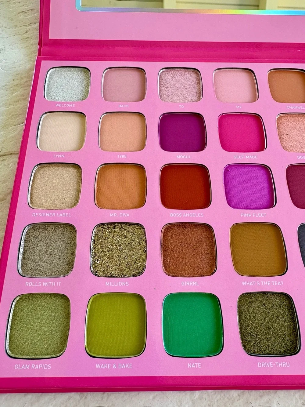 LIMITED EDITION DISCONTINUED Jeffree Star x Morphe Artistry 30 Pan Palette NEW!